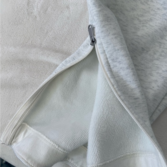 Athleta Women’s Heather Gray Joggers w/ Zipper Ankles Size XL E35 - Picture 3 of 9